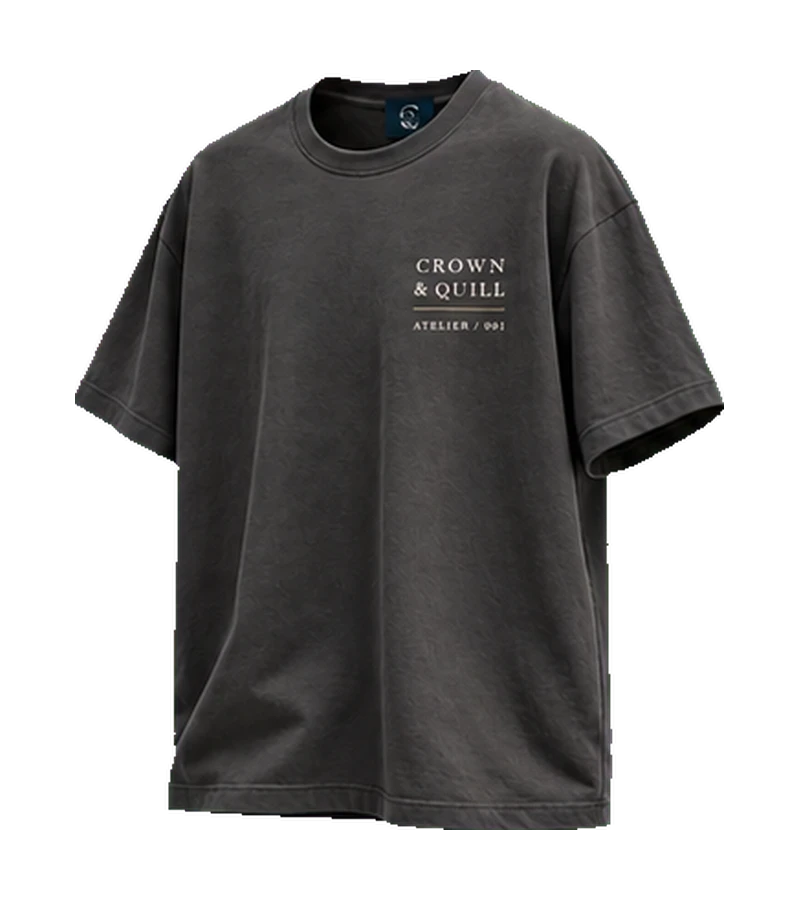 Generated atelier front / side study, not physical product photography