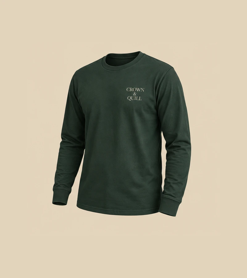 Linea Forest Long-Sleeve T-Shirt ring7 concept, not real product photography